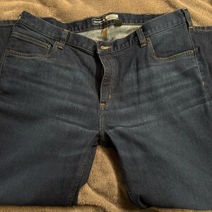 Carhartt Men's Relaxed Fit Dark Blue Jeans